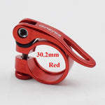 28.6/30.2/31.8/34.9mm Alloy MTB BMX Bike Seat Clamp Aluminium Quick Release Mountain Road Fixed Gear Bike Seatpost Clamp