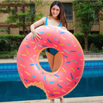 Giant 180cm Inflatable Pizza Slice Pool Floats Swimming Ring Floating Row For Childen Adults Water Toys Mattress Sea Party