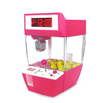 Catcher Alarm Clock Coin Operated Game Machine Crane Machine Candy Doll Grabber Claw Arcade Machine Automatic Toy Kids Children