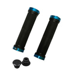 1 pair MTB BMX Road Cycling Handlebar Grips Anti-Skid Rubber Bicycle Grips Mountain Bike Lock On Bicycle Handlebars End Grips